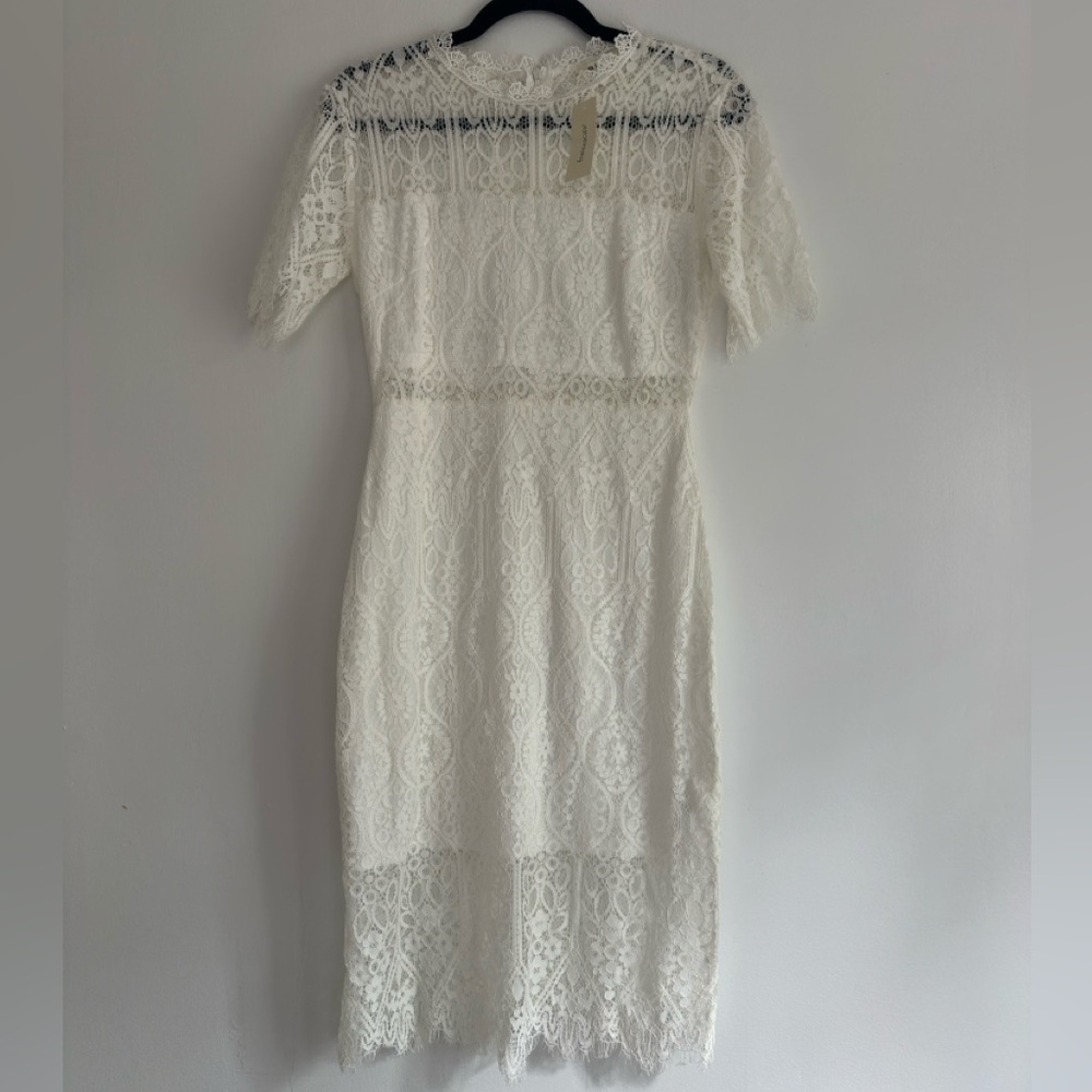 Miami White Lace Blouse
